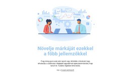 Üzleti Illusztráció - Ingyenesen Letölthető Weboldal Tervezés