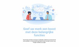 Zakelijke Illustratie - HTML5-Sjablooninspiratie