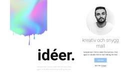 Kreativt Och Snyggt - HTML-Målsida