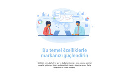 Iş Illüstrasyon - HTML Sayfası Şablonu