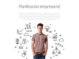 Planificación Empresarial - Online HTML Page Builder