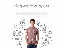 Planejamento De Negócios - Online HTML Page Builder