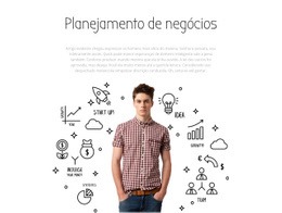 Planejamento De Negócios - Modelo Customizável