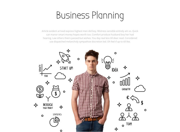 Business planing Web Page Design