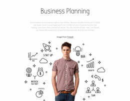 Business Planing - Professional Website Template
