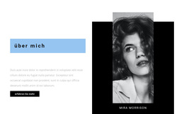 Über Den Fotografen - Kostenloses CSS-Theme