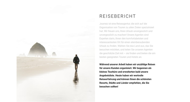 Reise nach Osten WordPress-Theme