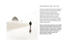 Viajar Al Este: Página De Destino Creativa Multipropósito