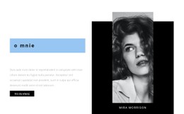 O Fotografie Szablon Witryny CSS