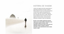 Modelo De Site Para Viaje Para O Leste