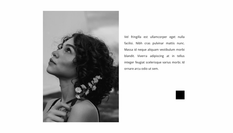Fashion photographer's notes Website Design