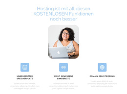 Bestes Hosting CSS-Vorlage