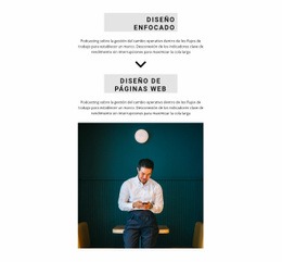 Plantilla Web Adaptable Para Creador De Agencia De Publicidad