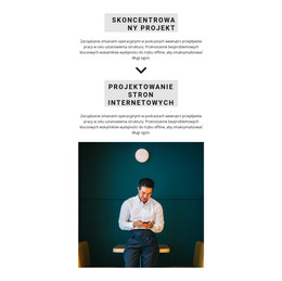 Strona HTML Dla Twórca Agencji Reklamowej