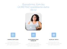 En Iyi Barındırma - Web Sitesi Maket Şablonu