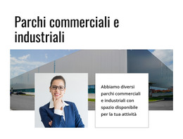 Edificio Industriale - Modello Di Sito Web Professionale