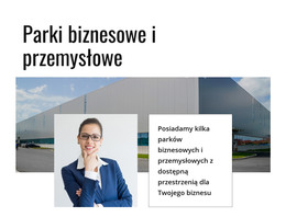 Budynek Przemysłowy - Profesjonalny Szablon Strony Internetowej