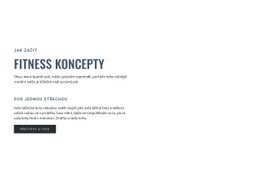 Fitness Koncepty – Bezplatné Šablony