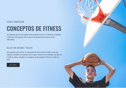 Cree Su Propio Sitio Web Para Conceptos De Fitness