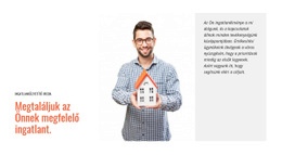 Eladó Villák És Lakások – Webhelykészítő Sablon