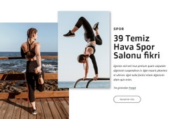 Temiz Hava Spor Salonları Fikirleri Için Akıllı Model Yazılımı