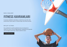 Fitness Kavramları Için Çok Amaçlı WordPress Teması