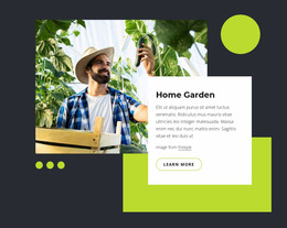 Home Garden - Build HTML Website
