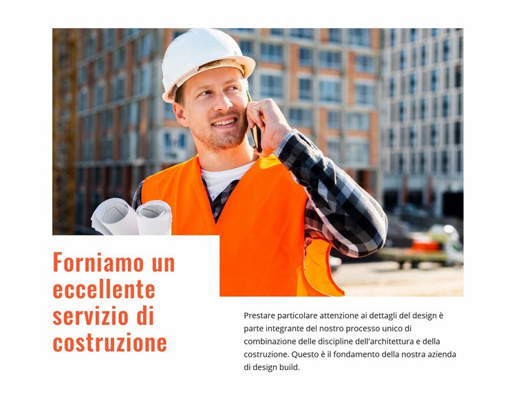 Ottimo servizio di costruzione Progettazione di siti web