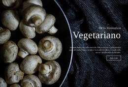 Modello Web Reattivo Per Ricette Vegane