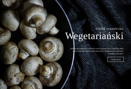 Responsywny Szablon Internetowy Dla Przepisy Wegańskie