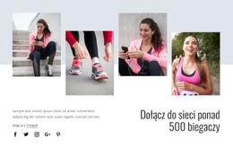 Biegnij Po Zdrowsze Życie Witryna E-Commerce