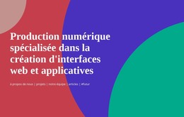 Créez une interface utilisateur simple - Modèle HTML par Nicepage