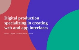 Build a simple user interface - Html Code Example by Nicepage