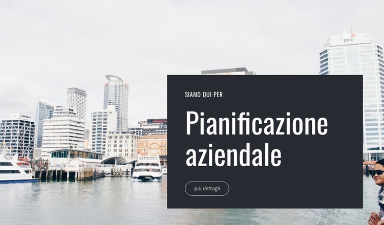 Pianificazione aziendale Tema WordPress