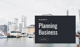 Planning Business - Functionality Joomla Template Editor