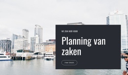 Planning Van Zaken