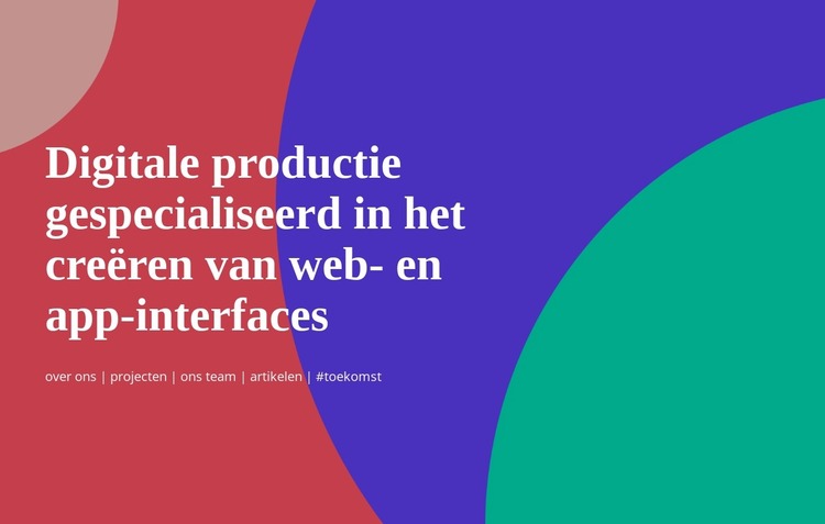 Bouw een eenvoudige gebruikersinterface Joomla-sjabloon