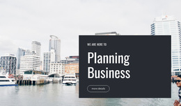 Planning Business - Professionally Designed