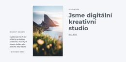 Bezplatná Šablona Návrhu Pro Digitální Kreativní Studio