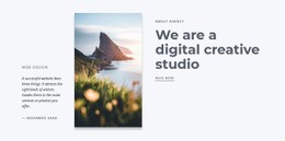 Digital creative studio - CSS Template by Nicepage