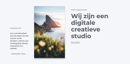 Digitale Creatieve Studio - Functionaliteit WordPress-Thema
