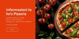 Pizza Personalizzata A New York - Modello HTML5 Reattivo