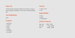 HTML5 Responsivo Para Sobre Pizzaria Napolitano