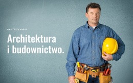 Witryna Internetowa HTML Dla Architektoniczne I Budowlane
