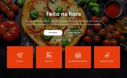 Feito Na Hora Sob Encomenda - Builder HTML