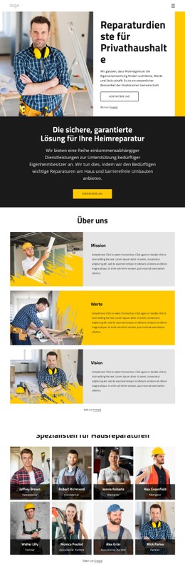 Qualitativ Hochwertiger Handwerkerservice