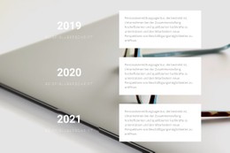 Statistik Nach Jahr CSS-Layoutvorlage