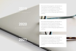 Statistik Nach Jahr – Einfache HTML5-Vorlage