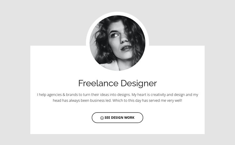 Freelance people Elementor Template Alternative