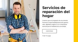 Servicios Comerciales De Manitas: Plantilla HTML5 Adaptable